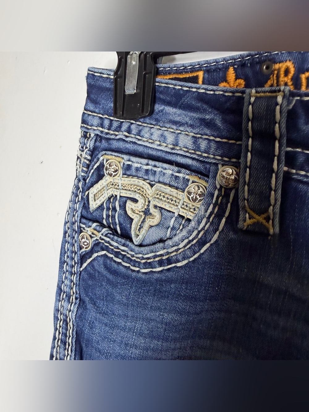 Rock Revival Codee Skinny Jeans Size 25 - Picture 10 of 10